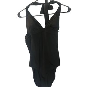 Boden Black One Piece Swimsuit